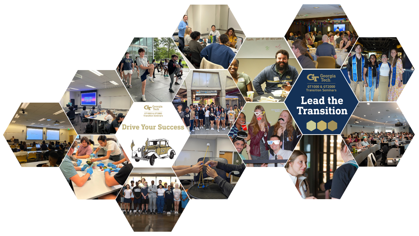 Undergraduate Transition Seminar photo collage